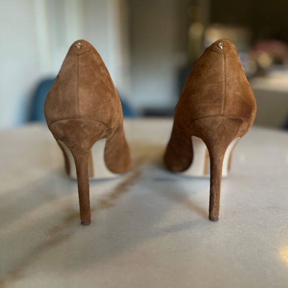 Sam Edelman Hazel Hazel Suede Pointed Toe Pumps (Size 11) - Picture 5 of 6